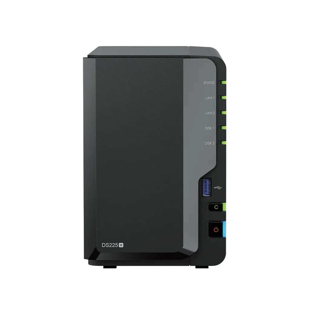 Synology DiskStation DS225+NAS Enclosure (Diskless)