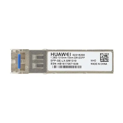 Huawei SFP-GE-LX-SM1310 Optical Transceiver, eSFP, GE, Single-mode Module (1310nm, 10km, LC)